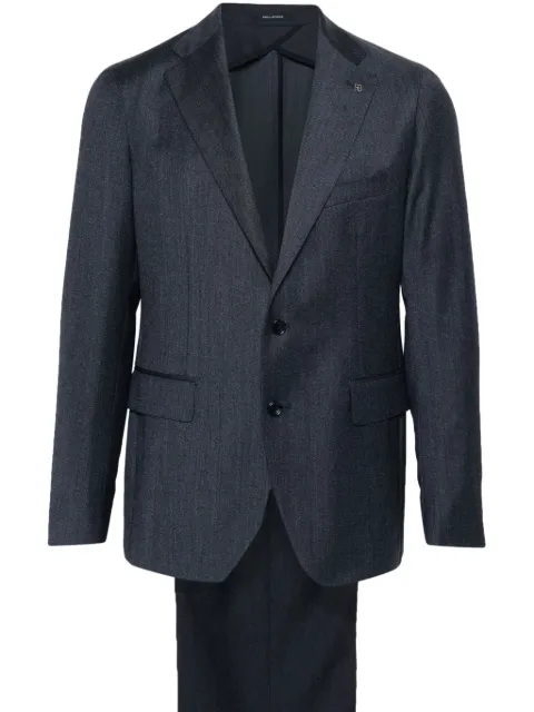Tagliatore Montecarlo single-breasted suit Blue 2SMC22B01AI060075U