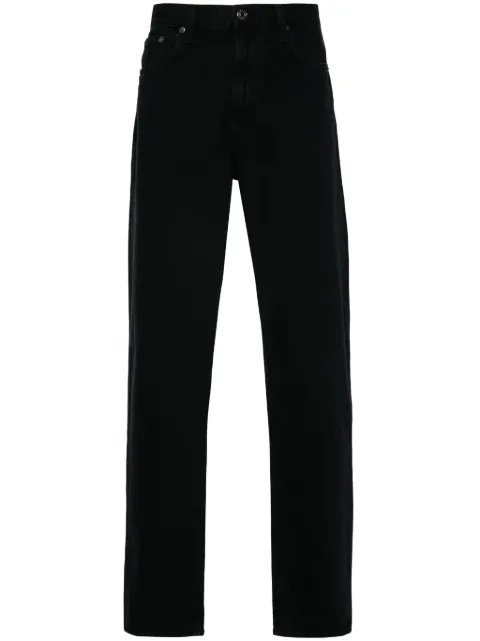 AGOLDE Curtis mid-rise straight-leg jeans Black A6481604
