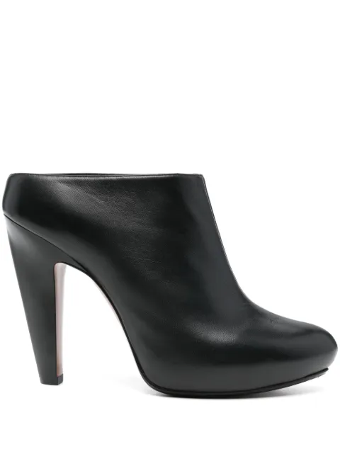 Alexander McQueen 120mm The Edge mules Black 797595WIG10