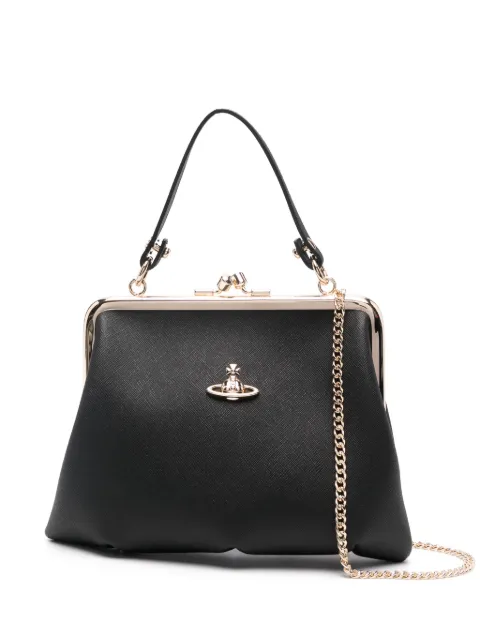 Vivienne Westwood Granny Frame tote bag Black 4B010007WS000B
