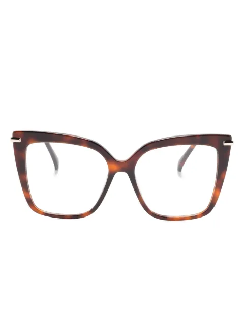 Max Mara Eyewear tortoiseshell cat-eye glasses Brown MM5144