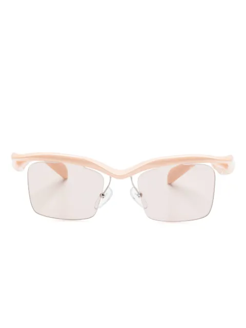Prada Eyewear Morph square-frame sunglasses Neutrals PRA15S