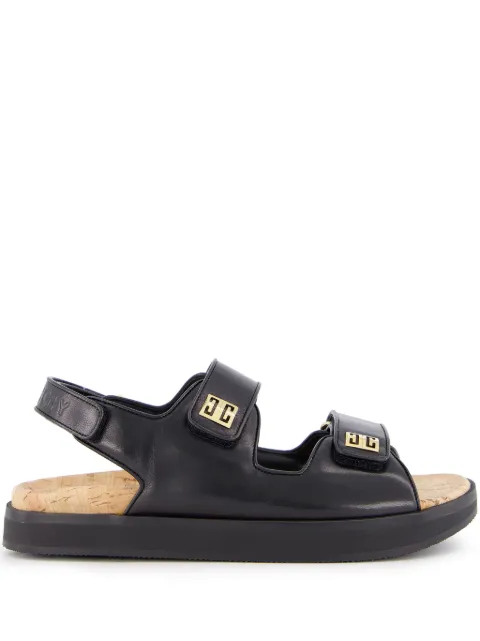 Givenchy 4G leather sandals Black BE3087E24C