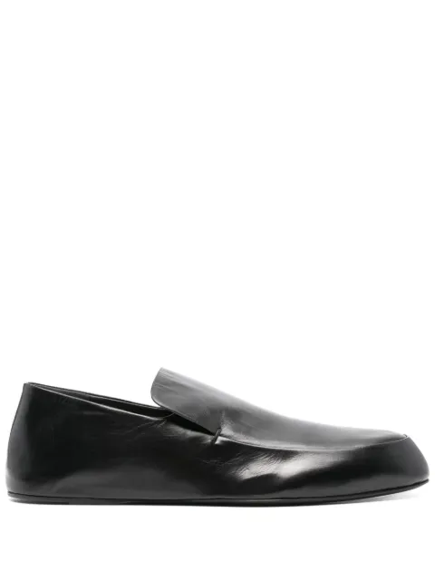 Jil Sander slip-on leather loafers Black J15ZJ0023P4864