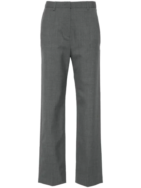 Valentino Garavani virgin-wool straight trousers Grey BRB5V08M4