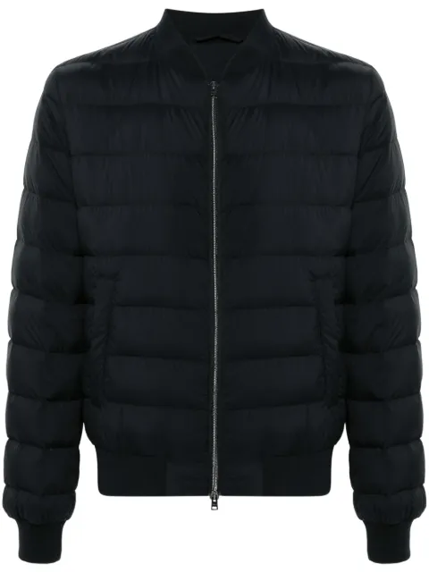 Herno quilted padded bomber jacket Black PI010ULE12456Z