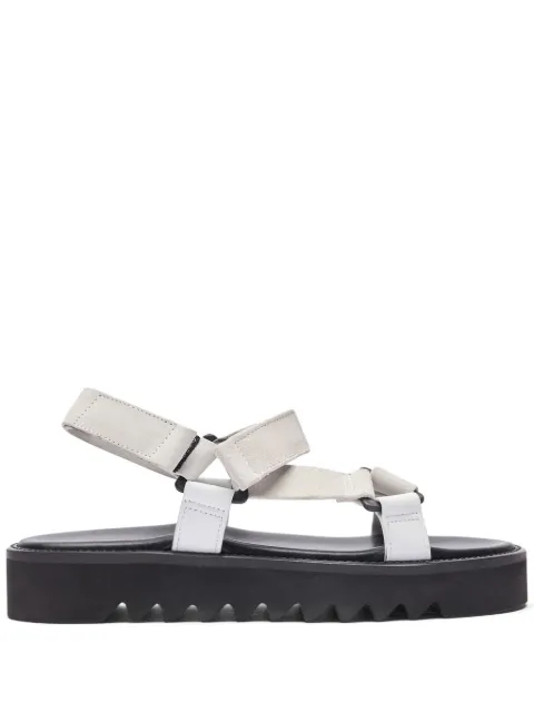 Scarosso Wooster V suede sandals White WOOSTERVSANDCRESUED