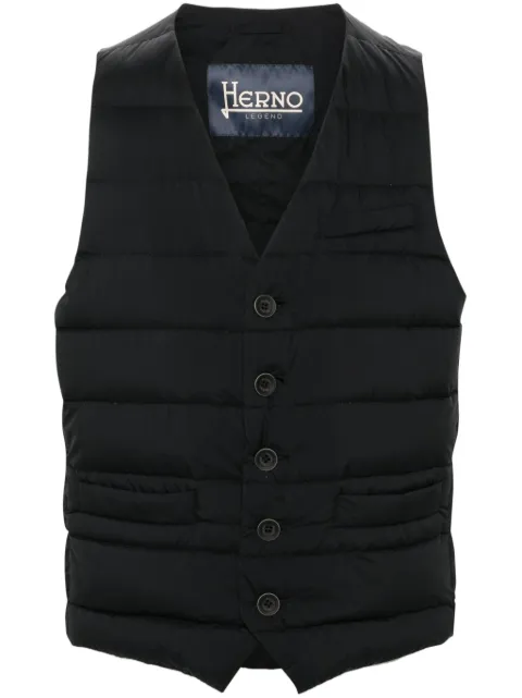 Herno insulated padded gilet Black PI002ULE12456Z