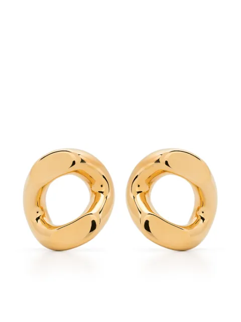 Jil Sander sculpted drop earring Gold J11VG0217P4877