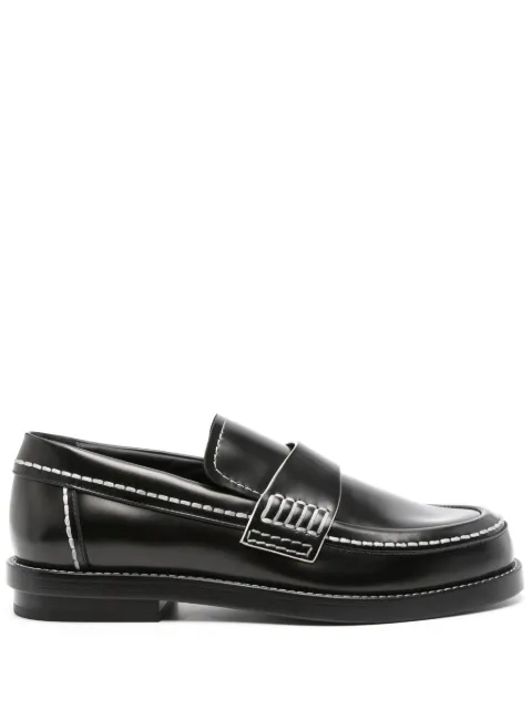 Alexander McQueen leather loafers Brown 794476WIES6