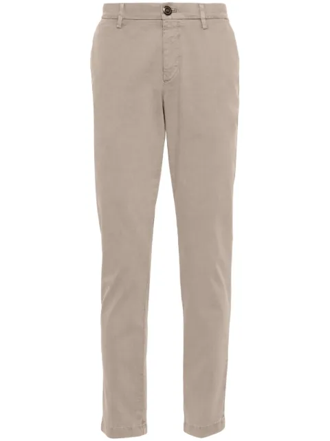 Boggi Milano stretch-cotton trousers Neutrals BO21C005904