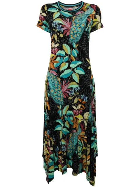 Johnny Was Janie midi dress Black T35924