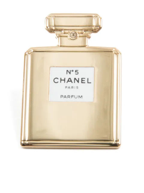 CHANEL Pre-Owned 2000s Nº5 brooch Gold 15015632