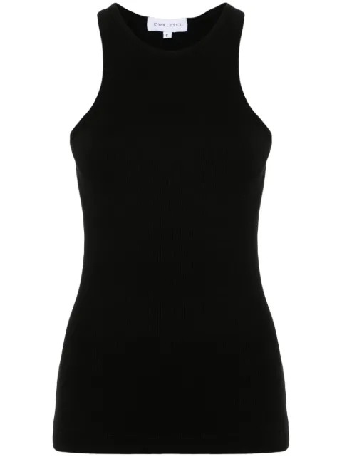 Ioana Ciolacu ribbed tank top Black ID24TT01
