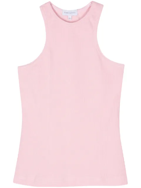 Ioana Ciolacu ribbed tank top Pink ID24TT01