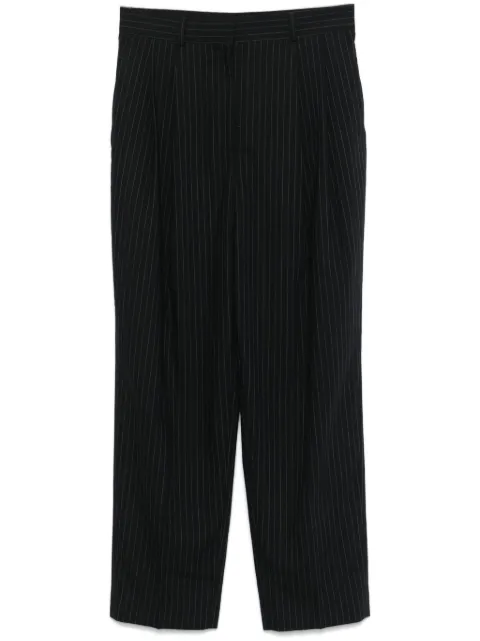 TOTEME tailored pinstriped trousers Blue 244WRB847FB0280016