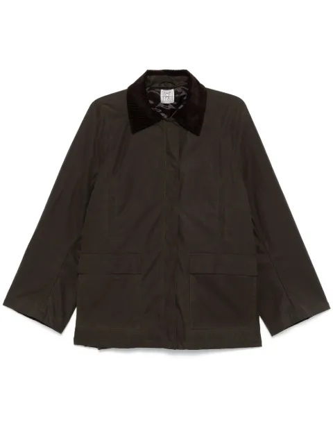 TOTEME Country jacket Green 244WRO4722FB0320