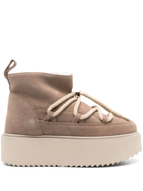 Inuikii suede boots Neutrals 75204004