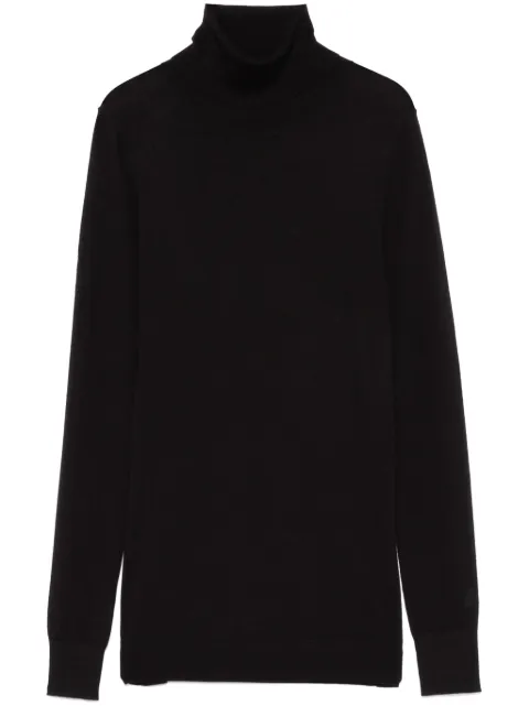 TOTEME fine-knit sweater Black 244WRT0416YA0105001