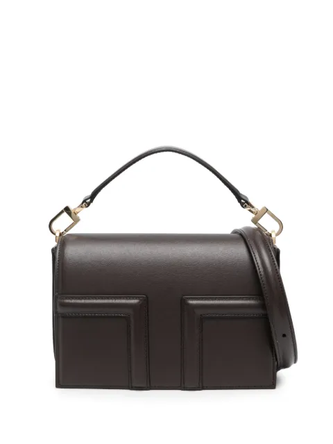 TOTEME mini T-Flap tote bag Brown 244WAL0049LE0025213