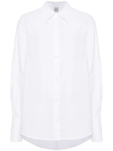 TOTEME tuxedo shirt White 244WRT0458FB0119047