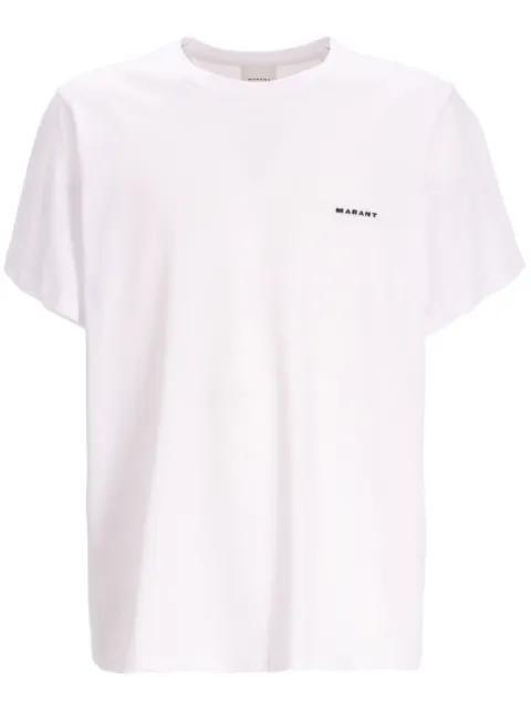MARANT Zafferh cotton T-shirt White TS0047HAB3N13H