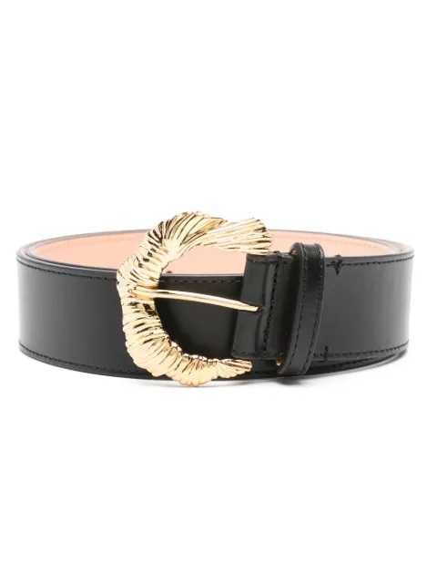Chloé Flowers leather belt Black CHC24AC070SFB