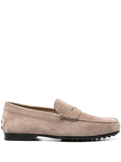 Tod's Gommino suede loafers Neutrals XXM31L00640M8W
