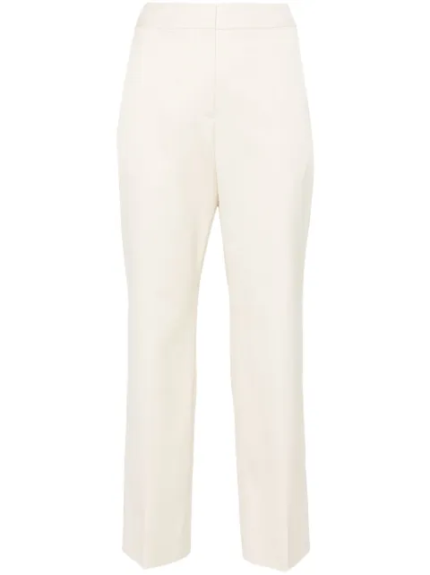 Givenchy high-waist tailored cropped trousers Neutrals BW514N1YG4