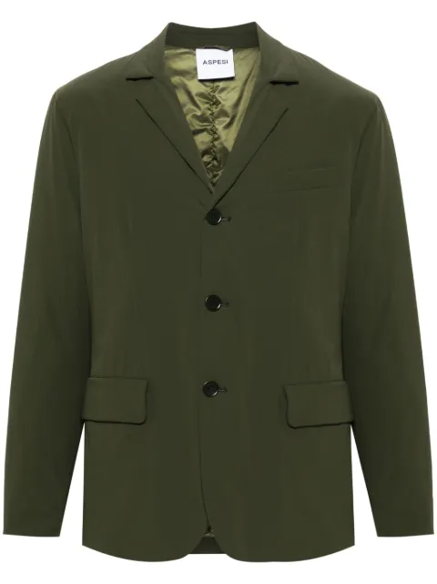 ASPESI technical-jersey blazer Green 3I03L589B6