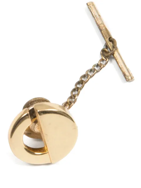 Christian Dior Pre-Owned 1990s CD logo tie pin Gold 15015621