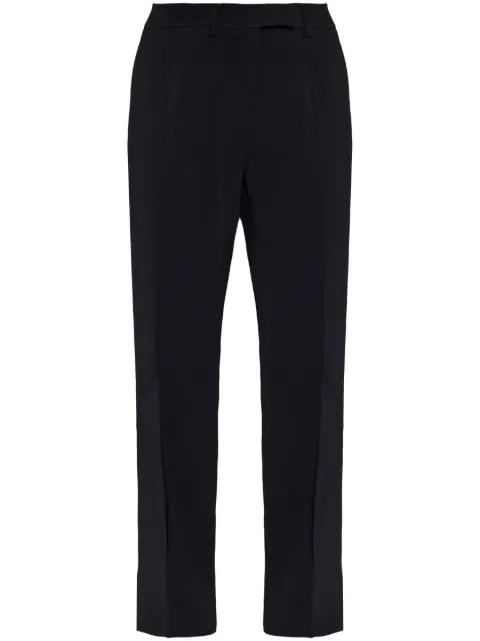 Emporio Armani slim-legged tailored trousers Black 6D2P692NA9Z