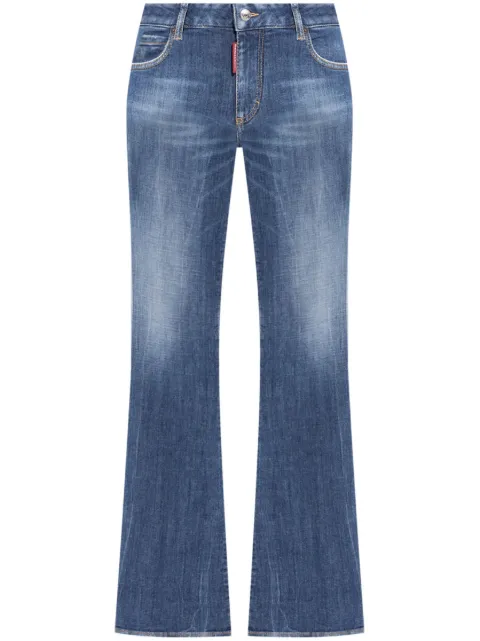 DSQUARED2 mid-rise flared jeans Blue S75LB0976S30872