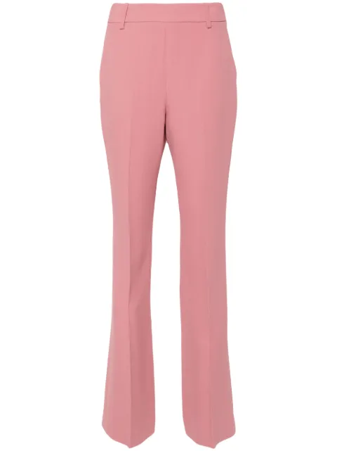 Ermanno Scervino flared crepe trousers Pink D456P317ILM