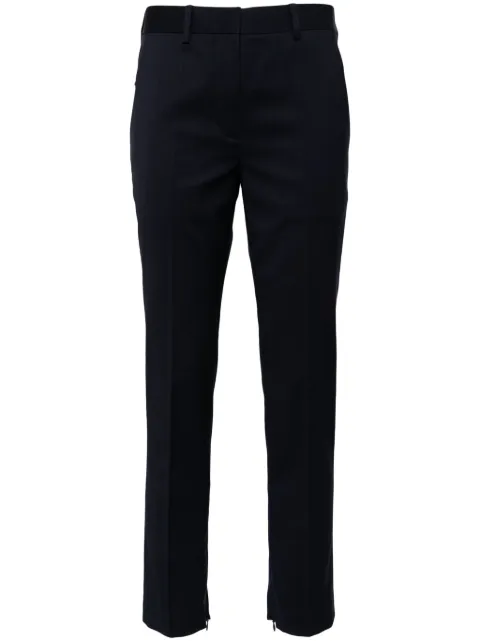 Helmut Lang slim-fit wool trousers Blue O01HW205