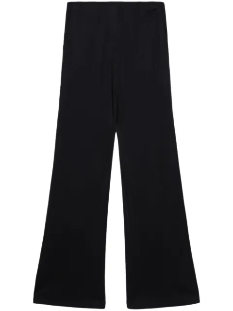 Helmut Lang fluid straight-leg trousers Black O02HW205