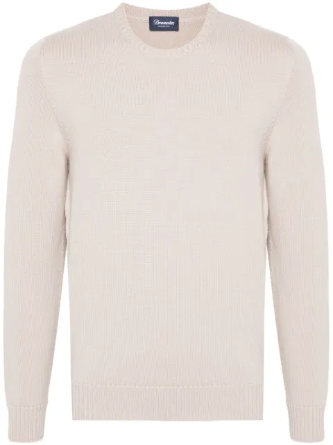 Drumohr merino-wool sweater Neutrals D7M103