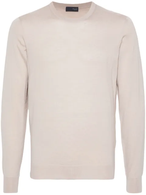 Drumohr merino-wool sweater Neutrals D0D103