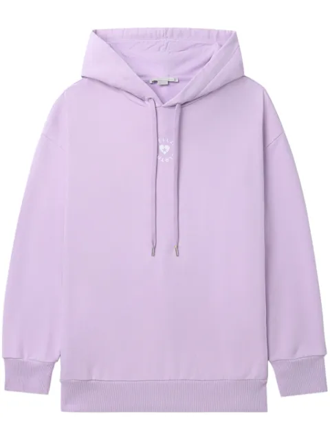Stella McCartney Lovestruck hoodie Purple 6J02643SPZ28