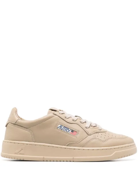 Autry Medalist leather sneakers Neutrals AULMSG20