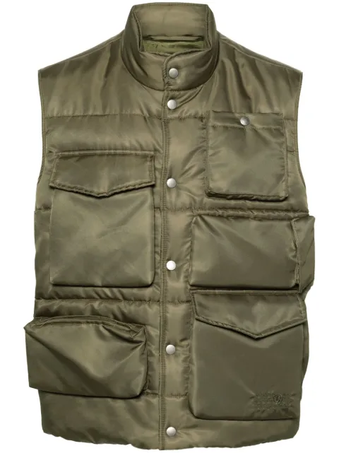 MM6 Maison Margiela padded cargo gilet Green SH0FB0005S53984728