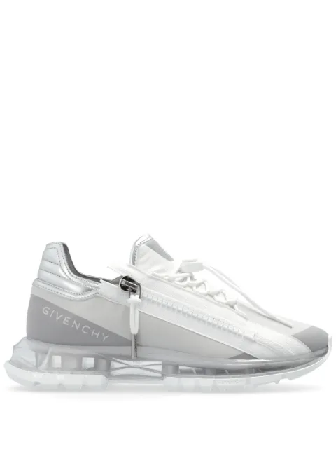 Givenchy Spectre zipper-embellished sneakers Grey BE004BE28H