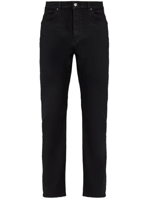 AMIRI mid-rise slim-cut jeans Black AMDNSM1001