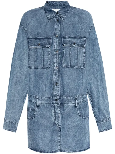 MARANT ÉTOILE Palvina dress Blue RO0552FAB3H01E