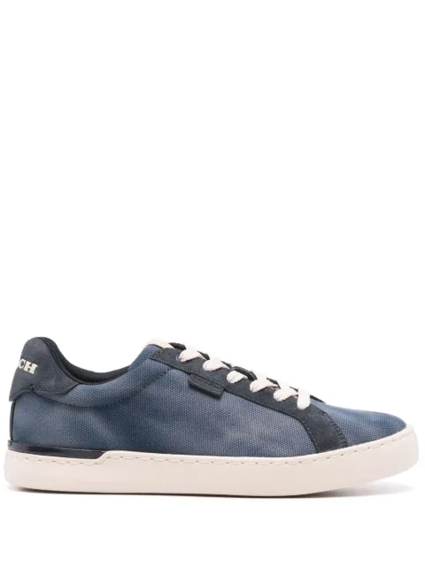 Coach Lowline canvas sneakers Blue CU015