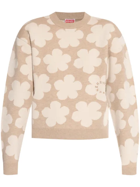 Kenzo Logo sweater Neutrals FE62PU4873CN