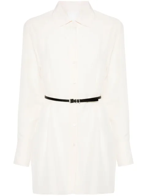 Givenchy Voyou shirt in silk Neutrals BW61A015J0