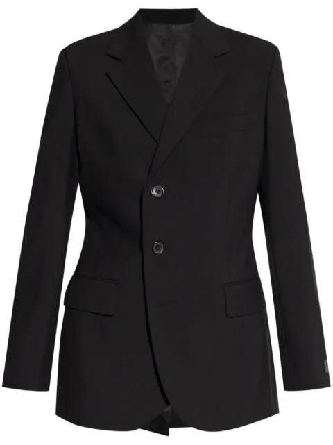 Kenzo logo patch jacket Black FE62VE2549GE
