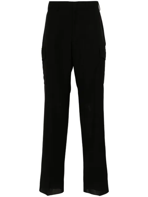 Lardini mid-rise cargo pants Black EQIMEREQSK62408