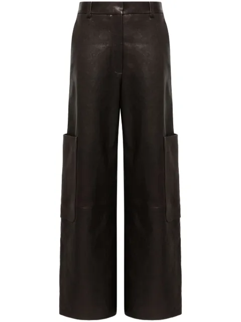 KHAITE Caiton trousers Brown 3146729950